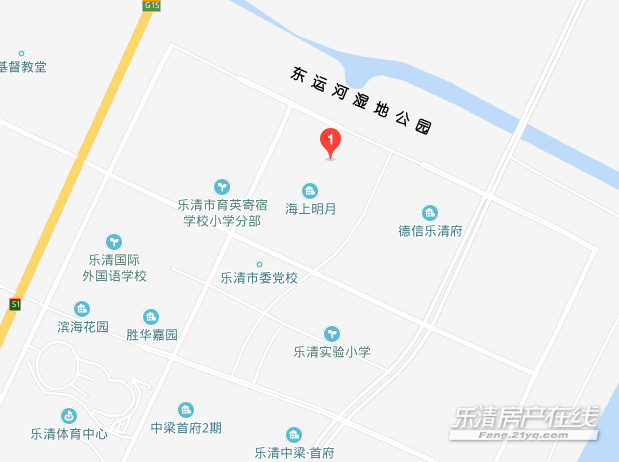 东运河湿地公园大致位置图