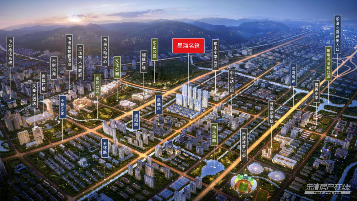 中梁金科·星海名筑配套图