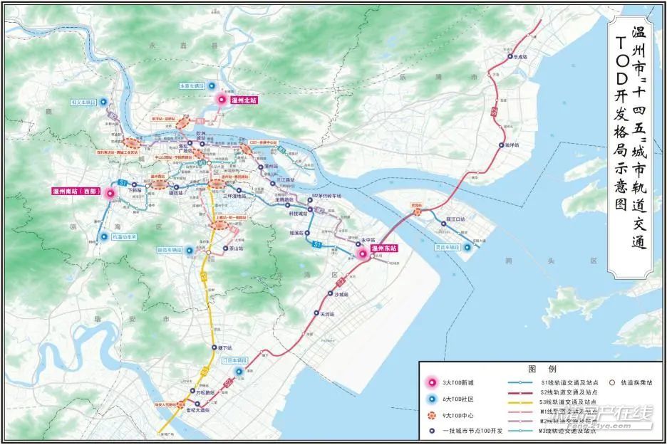 温州s2线,2023年建成运营;推进温州地铁m2线._交通轻轨_房产在线